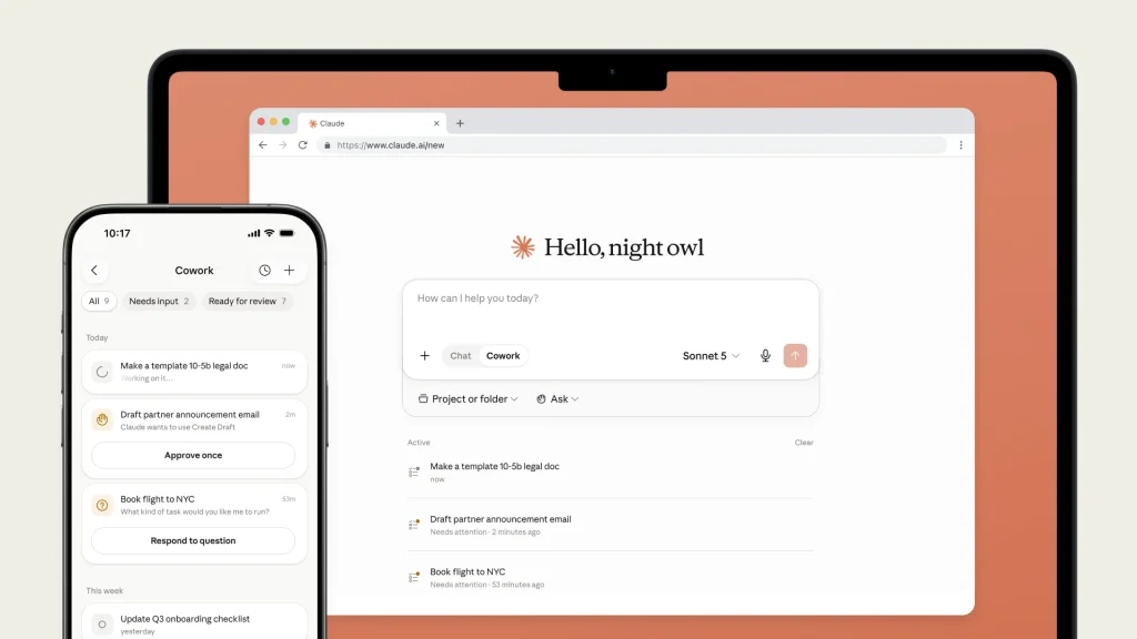 Claude Cowork integration with Claude Docs and Claude Slides